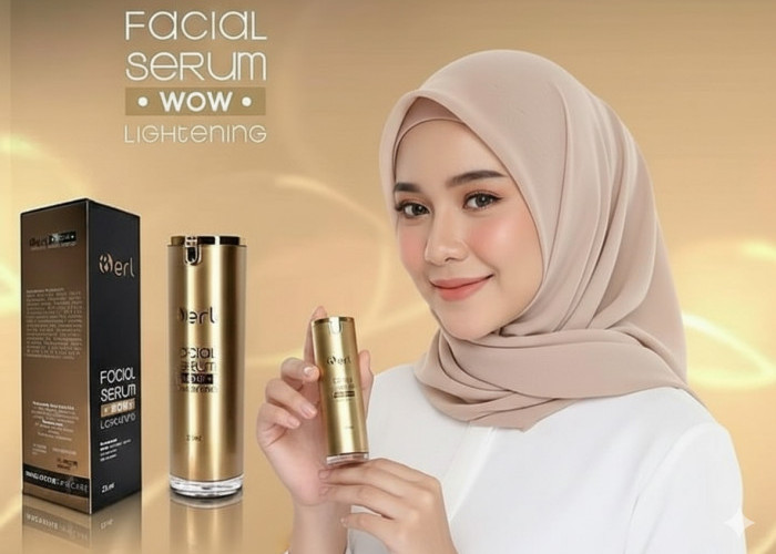 B ERL WOW Lightening Facial Serum, Jawaban untuk Kulit Lebih Cerah & Kenyal