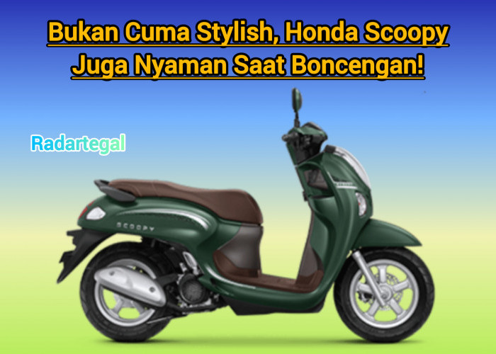 Bukan Cuma Stylish, Honda Scoopy Juga Nyaman untuk Boncengan