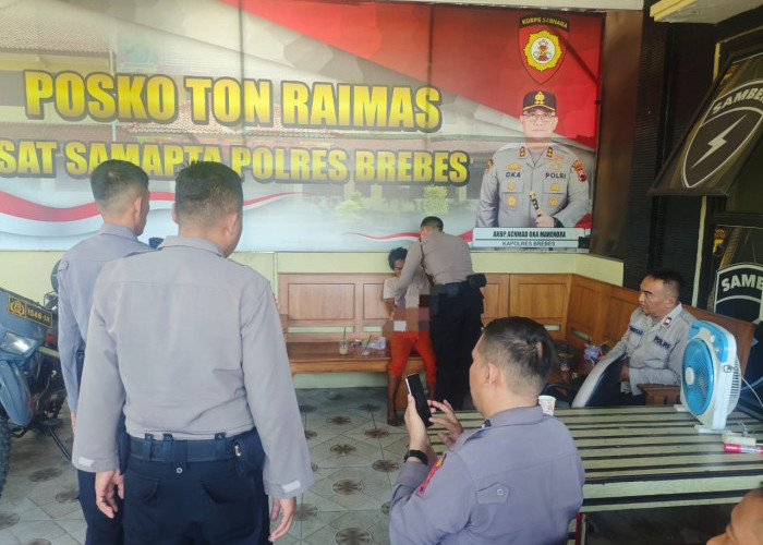 Polisi Amankan ODGJ di Brebes yang Meresahkah