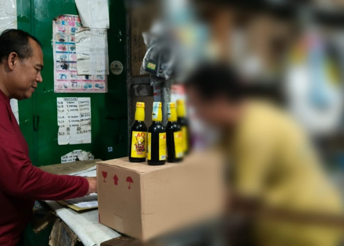 60 Botol Miras Disita Polisi saat Malam Idul Adha di Tegal, Penjualnya Bakal Ditindak