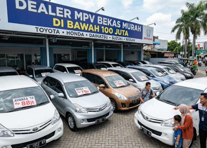 Bukan Avanza Saja! Ini 7 MPV Bekas Murah yang Nyaman untuk Keluarga di Bawah Rp100 Jutaan