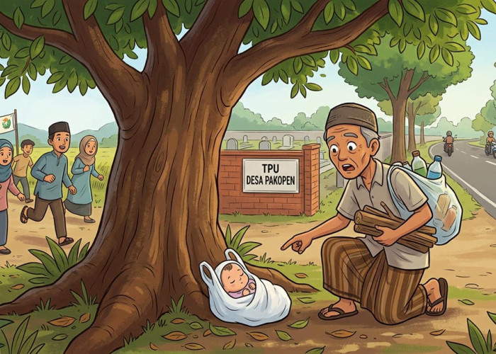 Kronologi Penemuan Bayi di Makam Desa Pakopen Bandungan Semarang: Masih Hidup Terbungkus Plastik