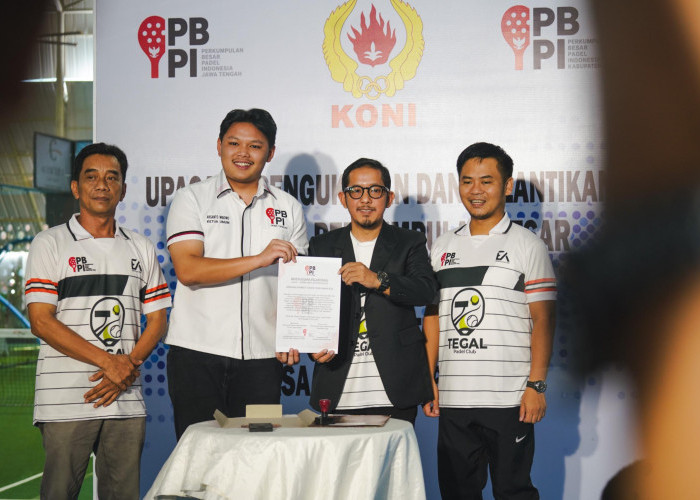 Bupati Ischak Dorong Lahirnya Atlet Padel Berprestasi dari Kabupaten Tegal