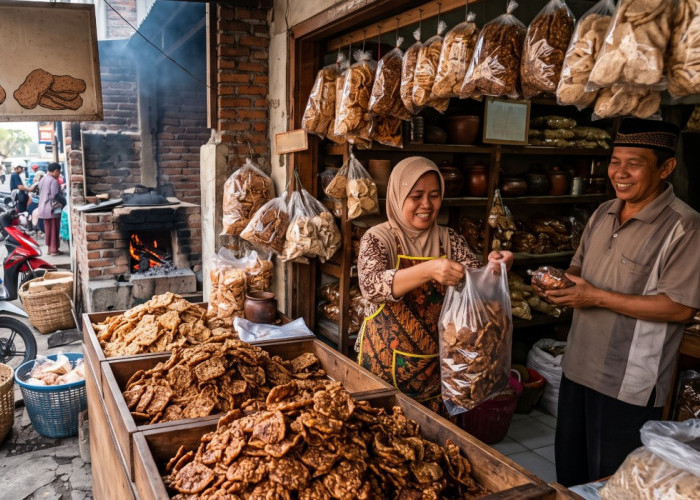 Tempat Jual Kerupuk Antor Tegal Asli: Oleh-oleh Gurih Digoreng Pasir!