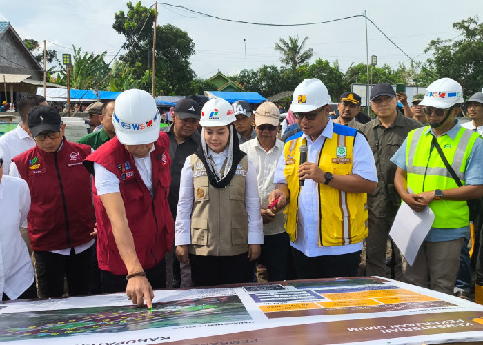 Tinjau Pembangunan Sekolah Rakyat di Brebes, Wamensos Pastikan Proyek Selesai Juni 2026