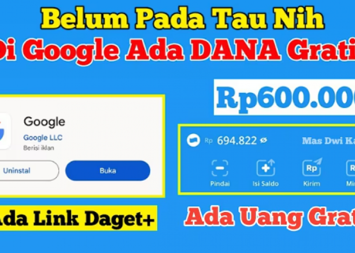 Cuma Duduk Manis, Saldo DANA Gratis Bertambah Rp600 Ribu! Cek Bansos Ini Sekarang