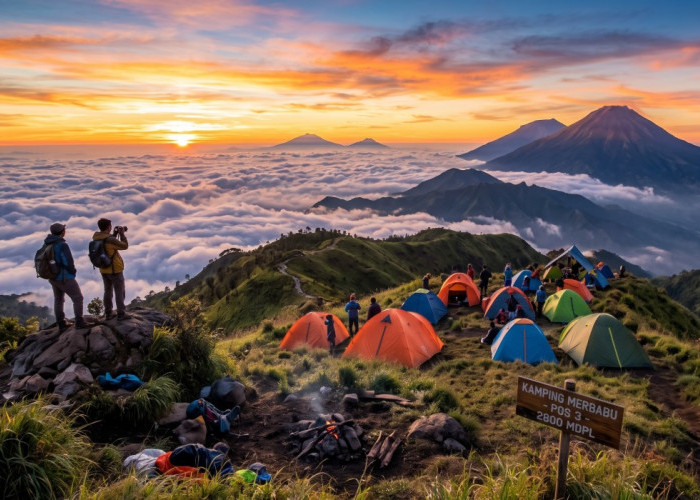 Rekomendasi Tempat Camping Terbaik di Jawa Tengah: View Gunung, Telaga, & Sunrise