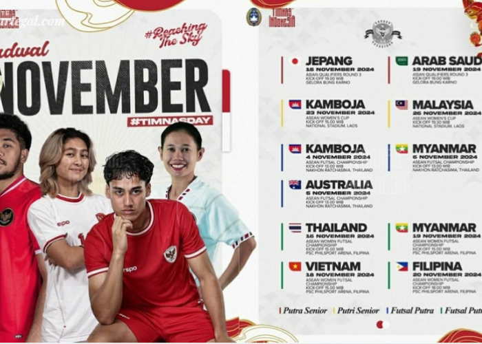 Ini Bocoran Jadwal Timnas Indonesia di Bulan November 2024