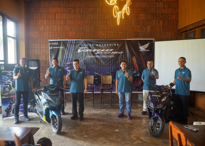 Resmi Mengaspal di Jateng, Ini Spesifikasi New Honda Vario Evo 160 