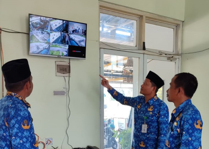 Cegah Aksi Kriminal, 8 Kamera CCTV Dipasang di Terminal Dukuhsalam Kabupaten Tegal 