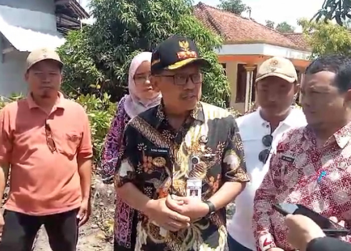 Irigasi Pertanian yang Mampet Sempat Dikeluhkan Petani, Pj Bupati Brebes Langsung Cek Lokasi