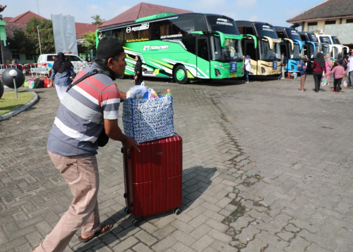 Di-Wongke, Difabel dan Lansia Semringah Ikut Balik Rantau Gratis Pemprov Jateng Naik Bus: Hemat dan Nyaman