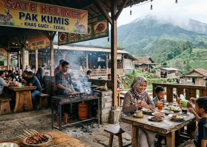 4 Tempat Makan Sate Kelinci di Guci Tegal yang Wajib Dicoba, Lengkap Alamat dan Jam Buka