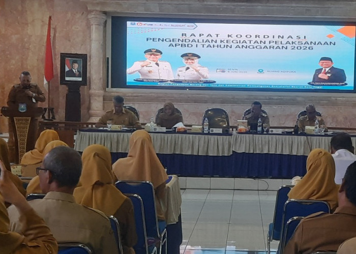 Wali Kota Tegal Dedy Yon Supriyono Pimpin Rakor PKP APBD 2026
