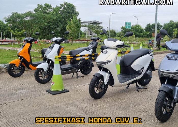 Intip Spesifikasi Honda CUV e: Motor Listrik Canggih yang Siap Bersaing di Jalanan