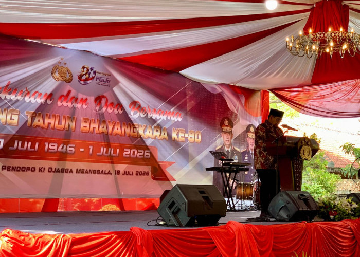 Wakil Bupati Tegal Hadiri Tasyakuran dan Doa Bersama Hari Bhayangkara ke-80