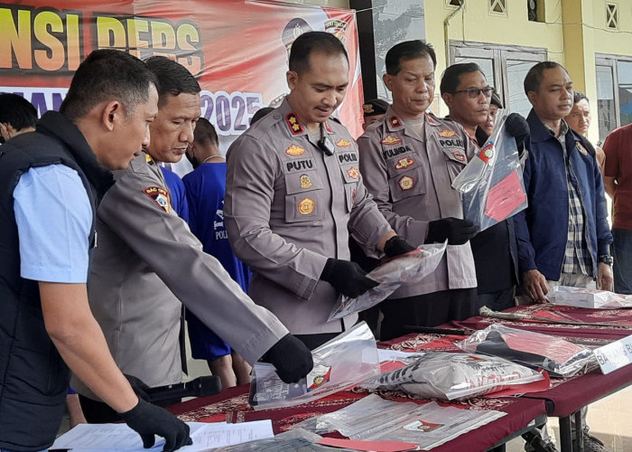 Dua Pekan Gelar Operasi Aman Candi 2025 di Tegal, Polres Ungkap 5 Kasus dan Amankan Lima Tersangka