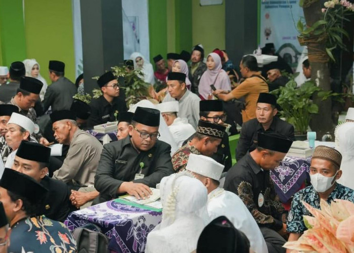 Dihadiri Menteri Agama, 20 Pasangan Ikuti Nikah Massal di Pemalang