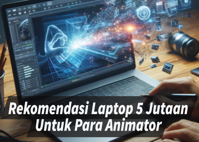 7 Rekomendasi Laptop 5 Jutaan Terbaik untuk Para Animator, Biar Rendering Makin Gacor