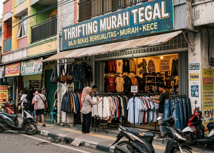 8 Tempat Thrifting Murah di Tegal untuk Berburu Baju Branded, Harga Mulai Rp10 Ribuan