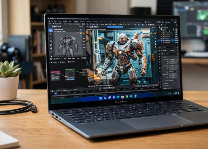 Gak Perlu Laptop Mahal! Ini Rekomendasi Laptop Murah untuk Mahasiswa Desain Grafis, Kinerja Kencang