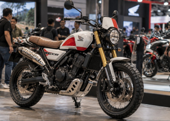 Honda CB250SS Concept Bawa Gaya Scrambler Retro, Apa yang Menarik dari Motor Ini?