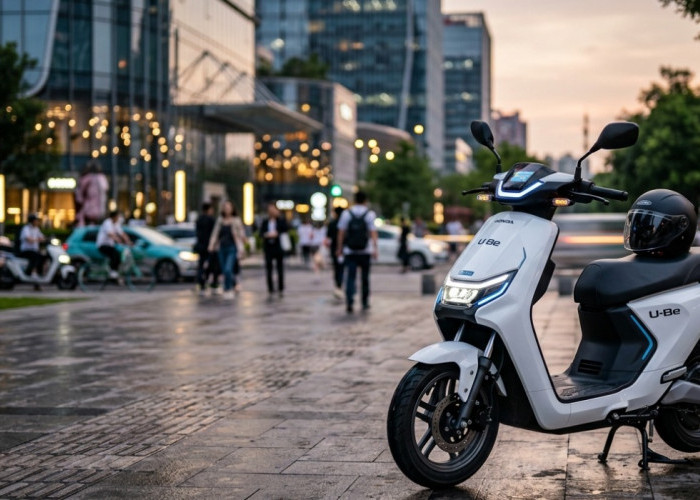 Spesifikasi Motor Listrik Honda Terbaru U-Be, Cuma Rp6 Jutaan!