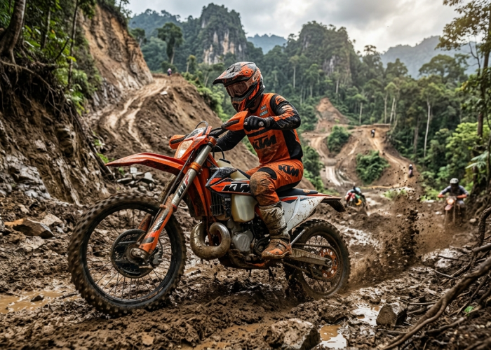 Rahasia Terbongkar, Ini daftar motor trail terbaru Paling Ganas dan Tangguh!