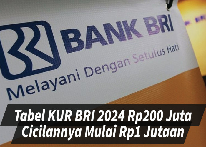 Tabel Angsuran KUR BRI 2024 Rp200 Juta, Bunga Disubsidi Pemerintah dengan Cicilan Hanya 1 Jutaan Sebulan