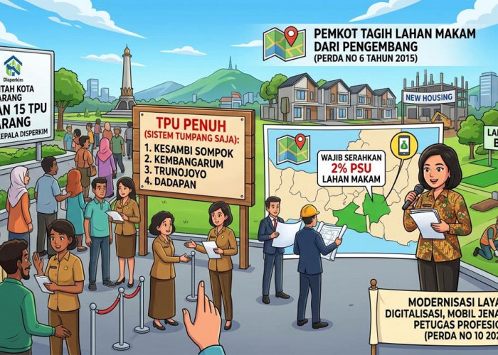 Krisis Lahan Pemakaman Semarang: 4 TPU Penuh, Pemkot Tagih Lahan 2 Persen Pengembang Perumahan