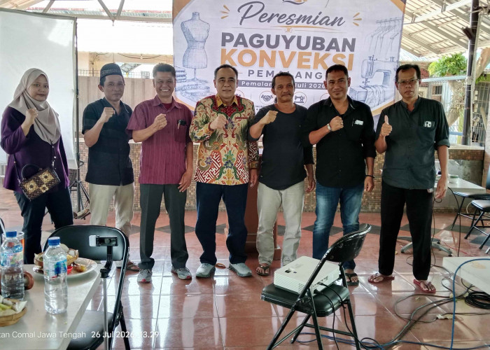 Wakil Bupati Pemalang Resmikan Paguyuban Konveksi Pakopen, Perkuat Daya Saing UMKM Konveksi