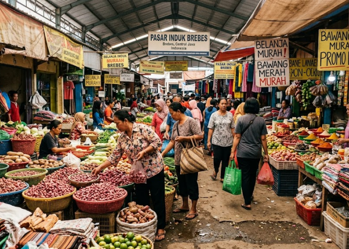 10 Daftar Tempat Belanja Murah di Brebes Terlengkap, dari Pasar Tradisional hingga Mall
