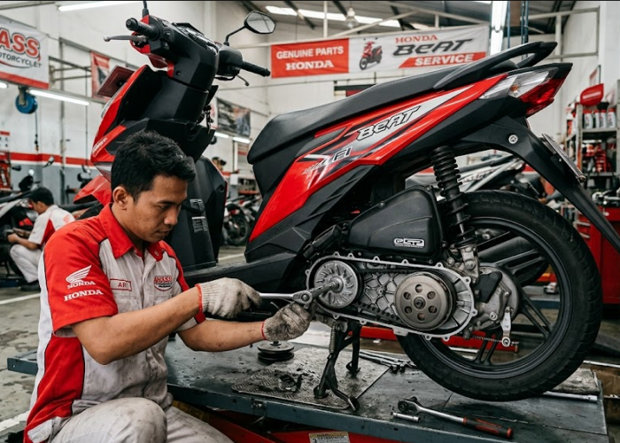 Jangan Dianggap Sepele, 10 Manfaat CVT Motor Matic Honda Harus Rutin Diservis