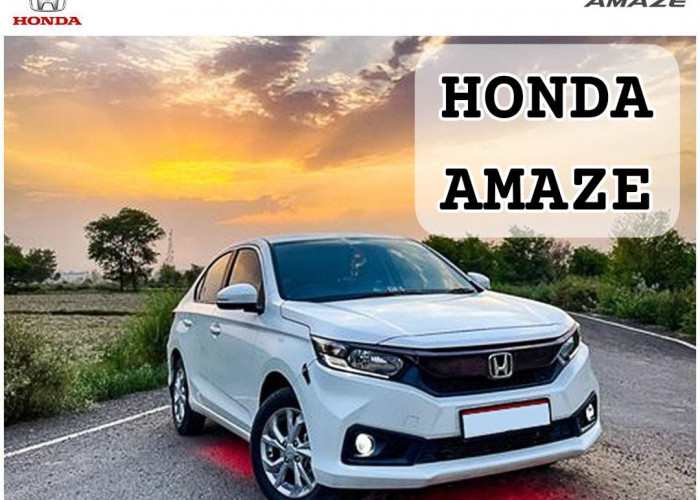 Canggih! Mobil Honda Amaze 2023 Punya Fitur Modern yang Keren Banget dan Jadi Rival Brio