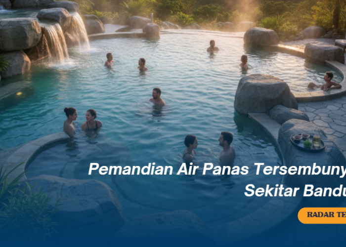 Setelah Lama Mencari, Akhirnya Ketemu Pemandian Air Panas Tersembunyi di Sekitar Bandung, Cocok buat Healing