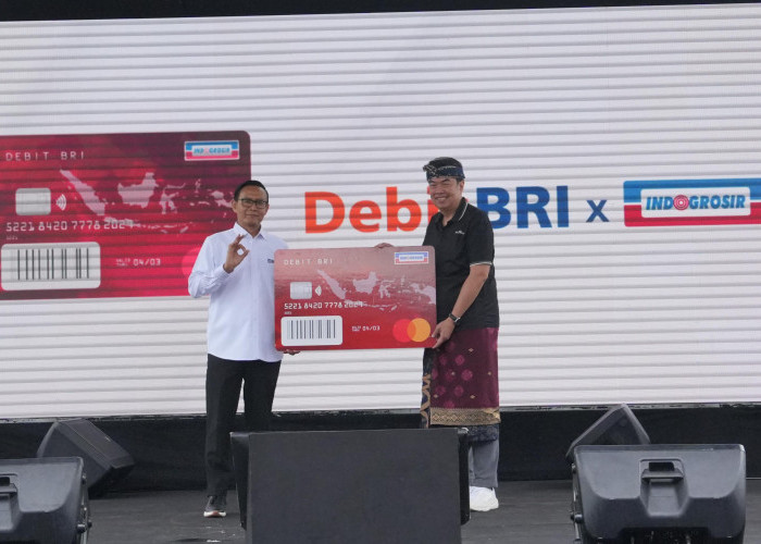 BRI Gandeng Indogrosir, Luncurkan Kartu Debit Co-Branding  