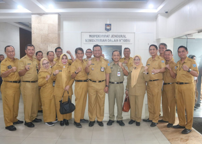 Pj. Wali Kota Tegal Paparkan Capaian Kinerja Tri Wulan di Itjen Kemendagri