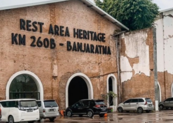 Intip Keunikan Rest Area Heritage Banjaratma Brebes, Awalnya Pabrik Gula Peninggalan Belanda