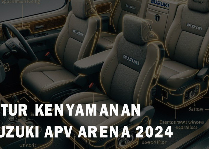 Dilengkapi AC dan Power Window, Fitur Kenyamanan Suzuki APV Arena 2024 Siap Manjakan Penggunanya