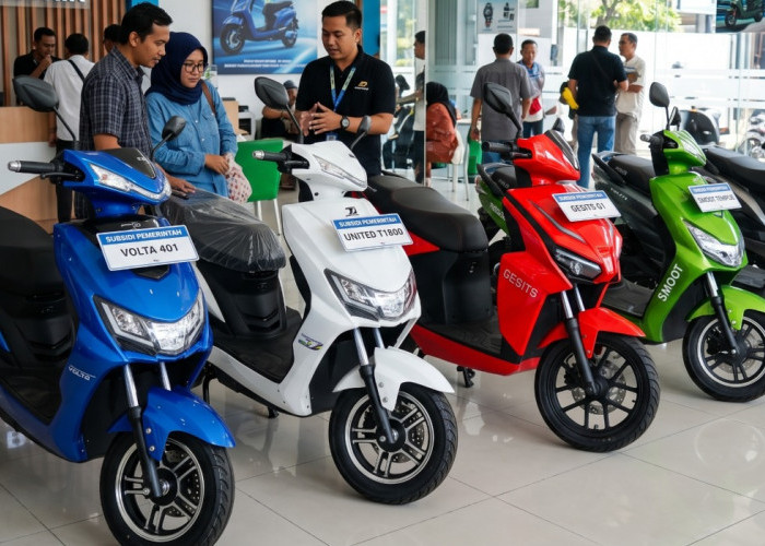 Potongan Harganya Lumayan Banget! Ini Daftar Motor Listrik Subsidi yang Paling Laris