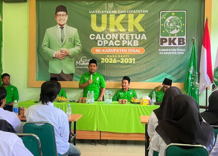 Regenerasi PKB Tegal: 162 Kader Muda Bertarung di UKK Calon Ketua DPAC