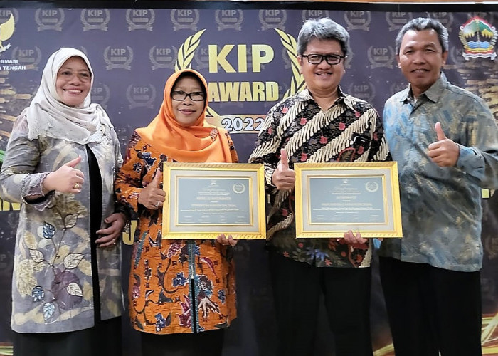 Selamat! Pemkab Tegal Raih Penghargaan KIP Award 2022, Predikat Menuju Informatif