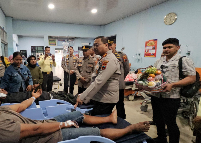 Kapolres Cek Lokasi Dropzone KPT Brebes yang Ambruk, Penyebab Kejadian Diselidiki