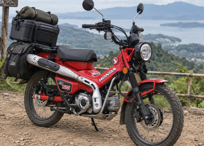 Honda CT125 Punya 9 Fitur yang Cocok untuk Petualangan