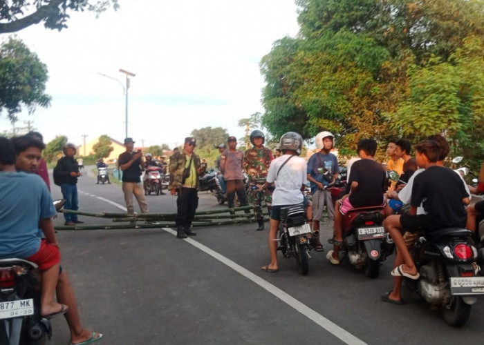 Balap Liar di Jalur Kendalsari–Jetis Ampelgading Pemalang Dibubarkan, 90 Motor Diamankan