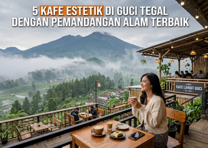 5 Kafe Estetik di Guci Tegal dengan Pemandangan Alam Terbaik, Kabut Syahdu Gunung Slamet!