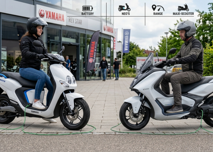 Bedah Perbandingan Motor Listrik Yamaha E01 dengan NEO'S Terbaru!