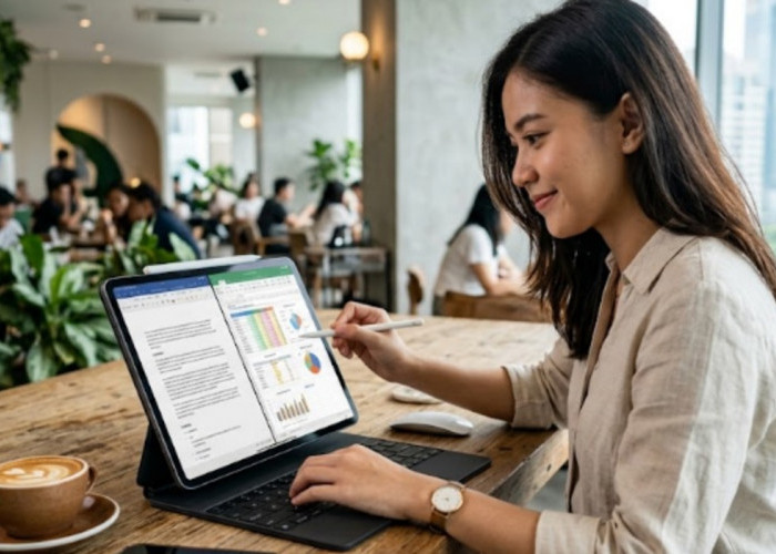Tablet Pengganti Laptop dengan Dukungan WPS, Kerja Olah Data dan Dokumen Sat-Set