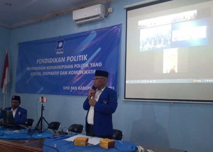 Terpilih Lagi Sebagai Ketua DPD PAN Brebes, Ini Harapan Tobidin