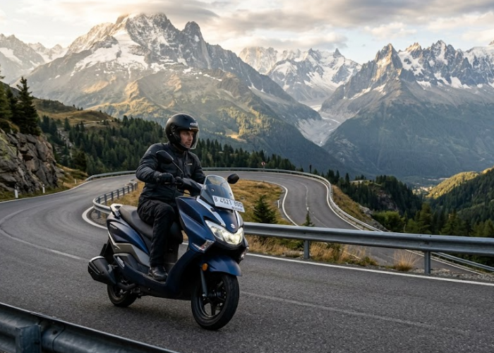 Review Naik Suzuki Burgman Street 125EX ke Guci Tegal, Simak Kelebihan dan Kekurangannya